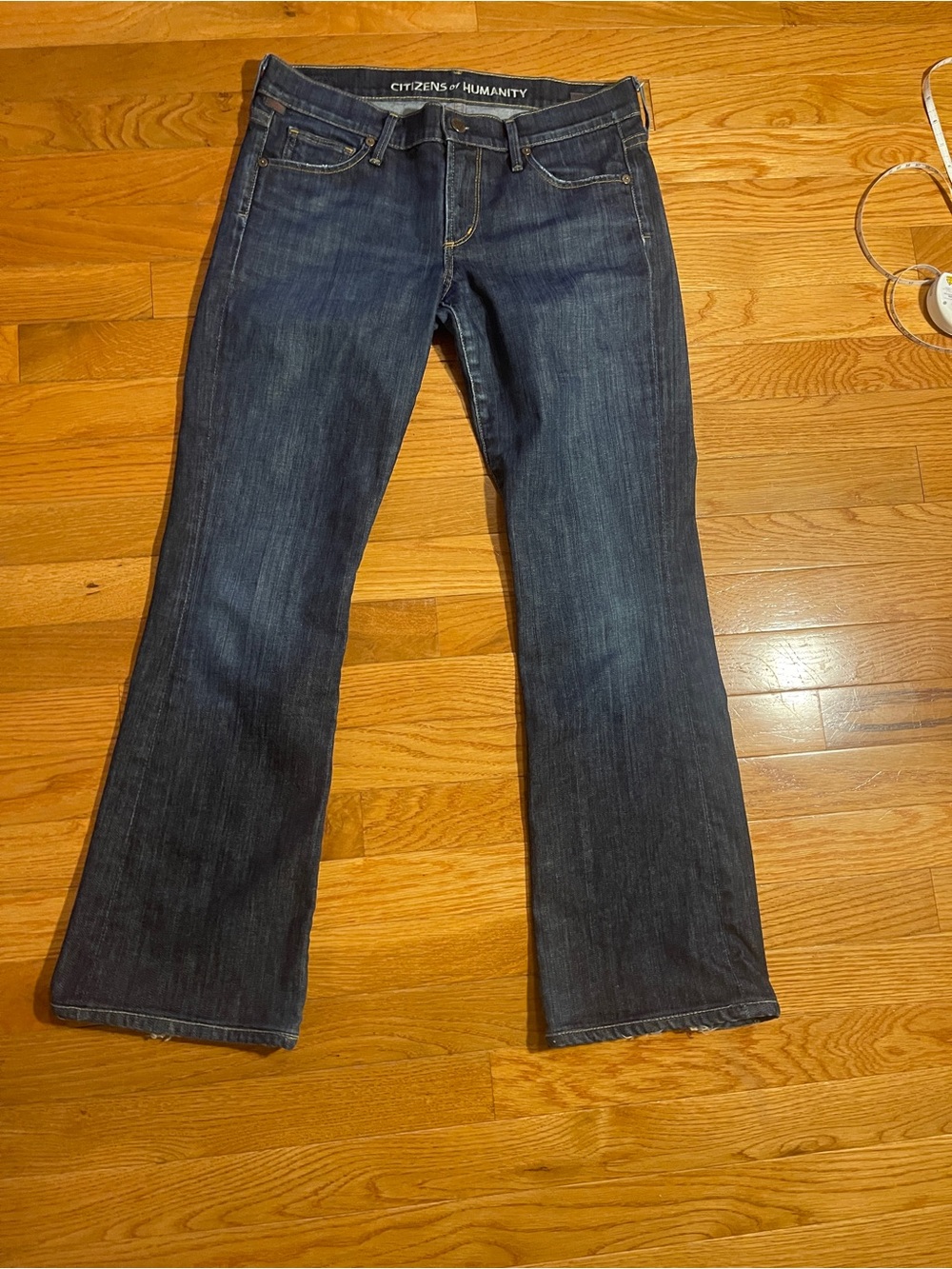 Citizens of Humanity Dark Indigo Boot Cut Jeans
